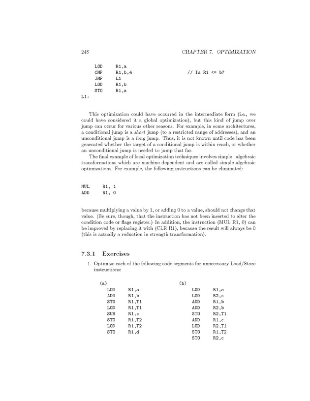 Compiler Design: Theory, Tools, and Examples - Page 248